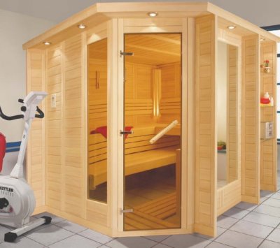 Massivholzsauna Merano